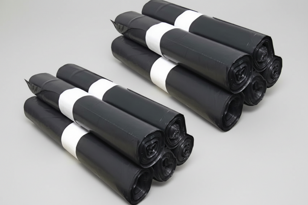 🗑️ Sac Poubelle 100L Noir – 40µ – Résistant – Usage Professionnel