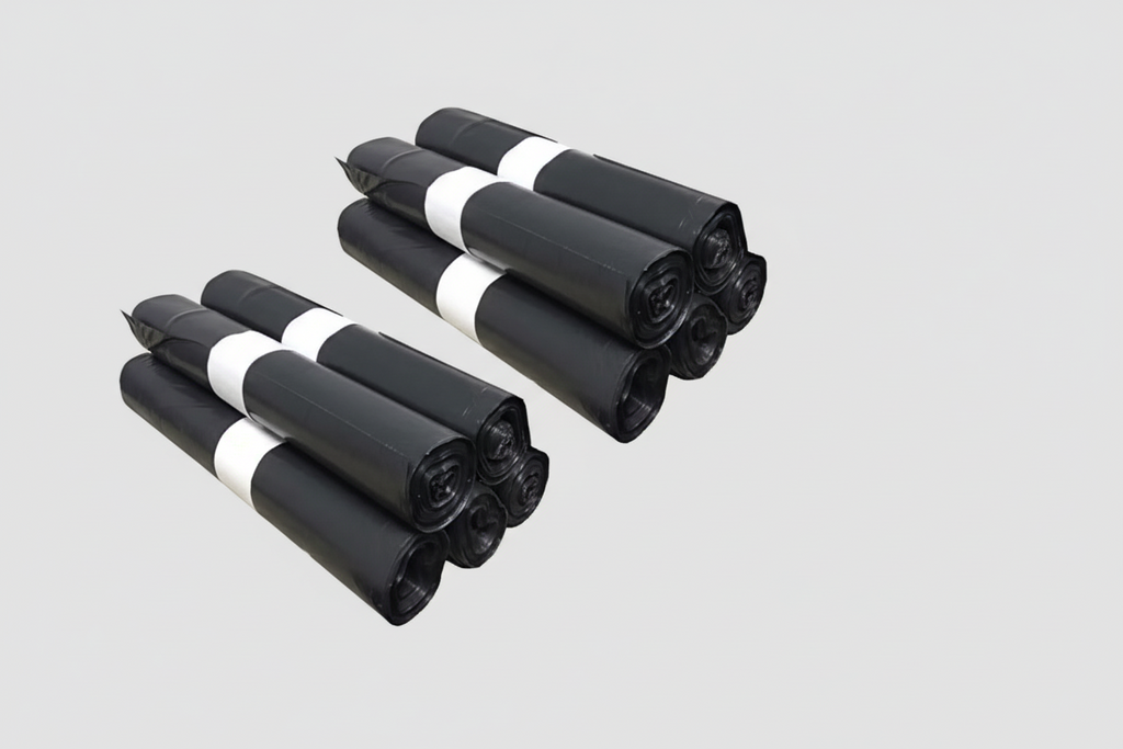🗑️ Sac Poubelle 50L Noir – 40 Microns – Usage Professionnel