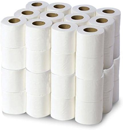 Papier toilette gaufré 3x16g/m² - Carton de 48 rouleaux 3 plis - 200 formats 22x11cm - I386GSM by Global Hygiène