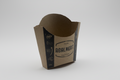 🍟 Étui Frites Carton Kraft – S, M, L - Lot de 100