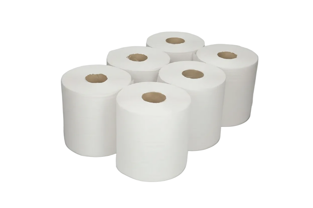 🧻 Bobine Essuie-Mains Dévidage Central 450 Formats – 2 Plis – Contact Alimentaire