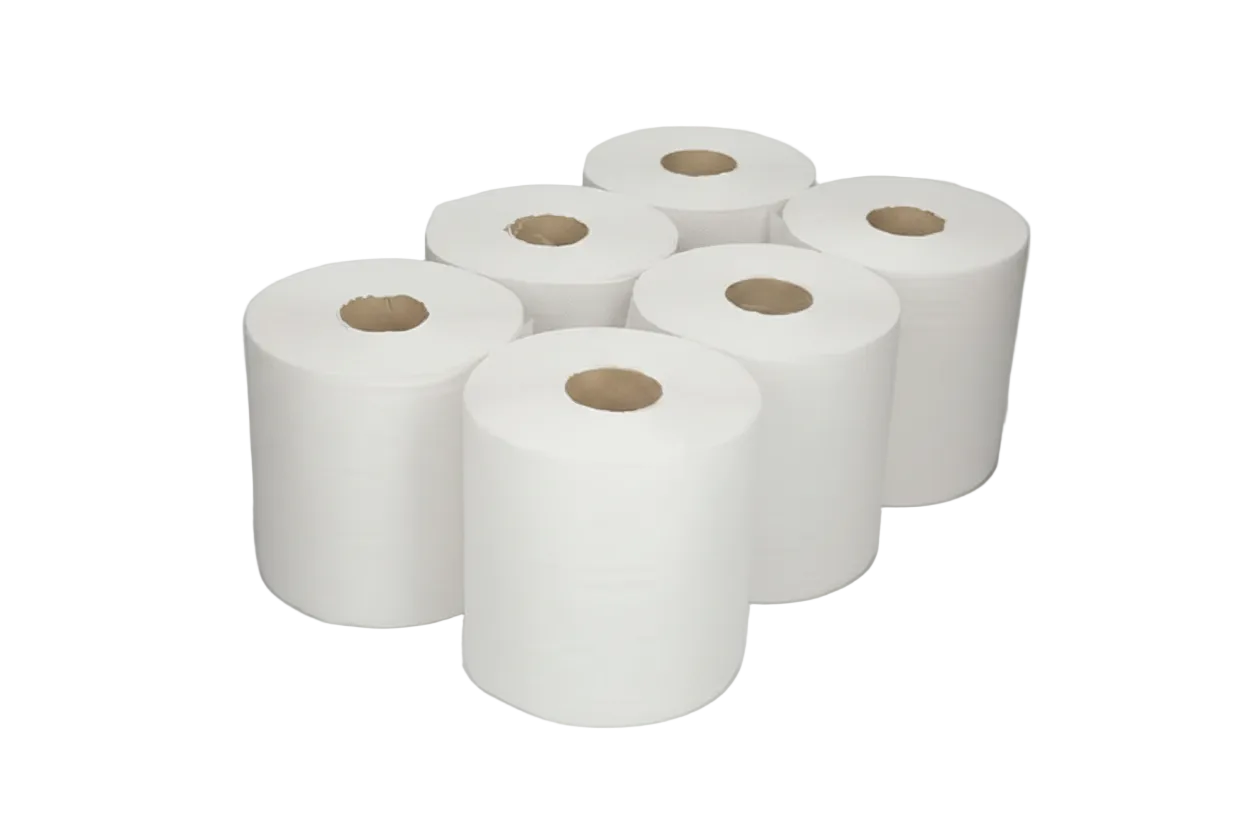 🧻 Bobine Essuie-Mains Dévidage Central 450 Formats – 2 Plis – Contact Alimentaire