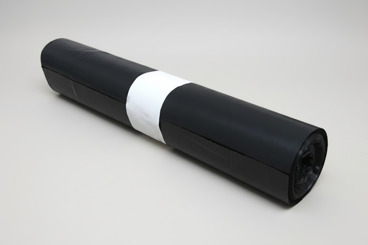 🗑️ Sac Poubelle 130L Noir – 40µ – Résistant – Usage Professionnel