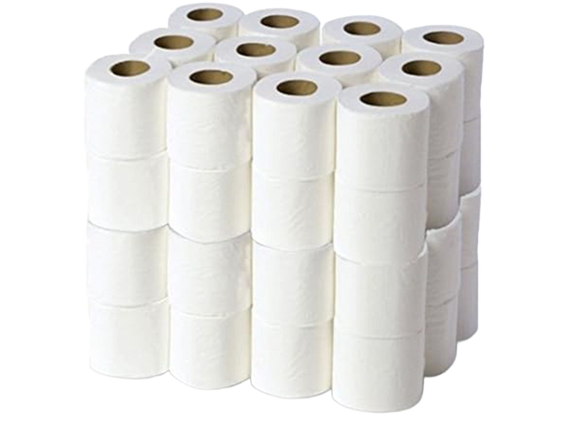 Papier toilette gaufré 3x16g/m² - Carton de 48 rouleaux 3 plis - 200 formats 22x11cm - I386GSM by Global Hygiène