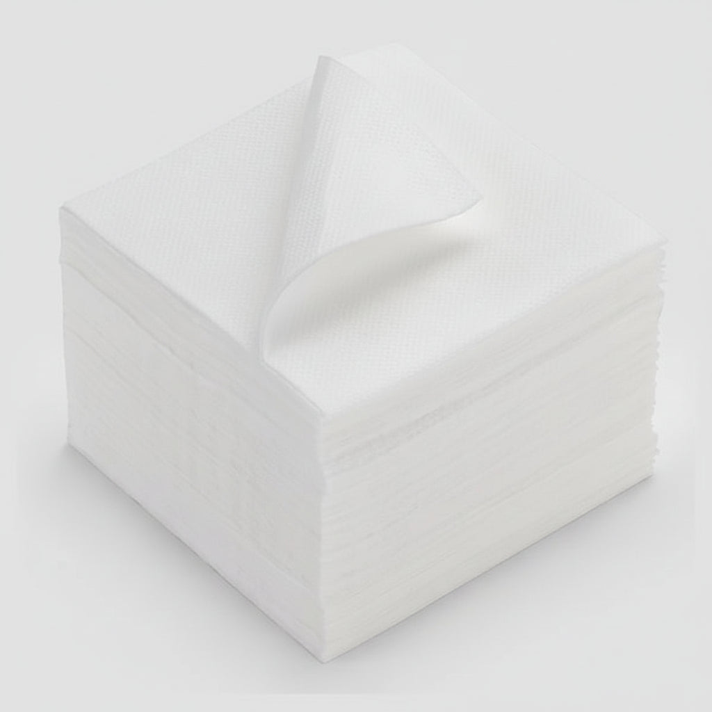 🧻 Serviette Papier Blanche 30x30 cm – 1 ou 2 Plis | Lot de 3000